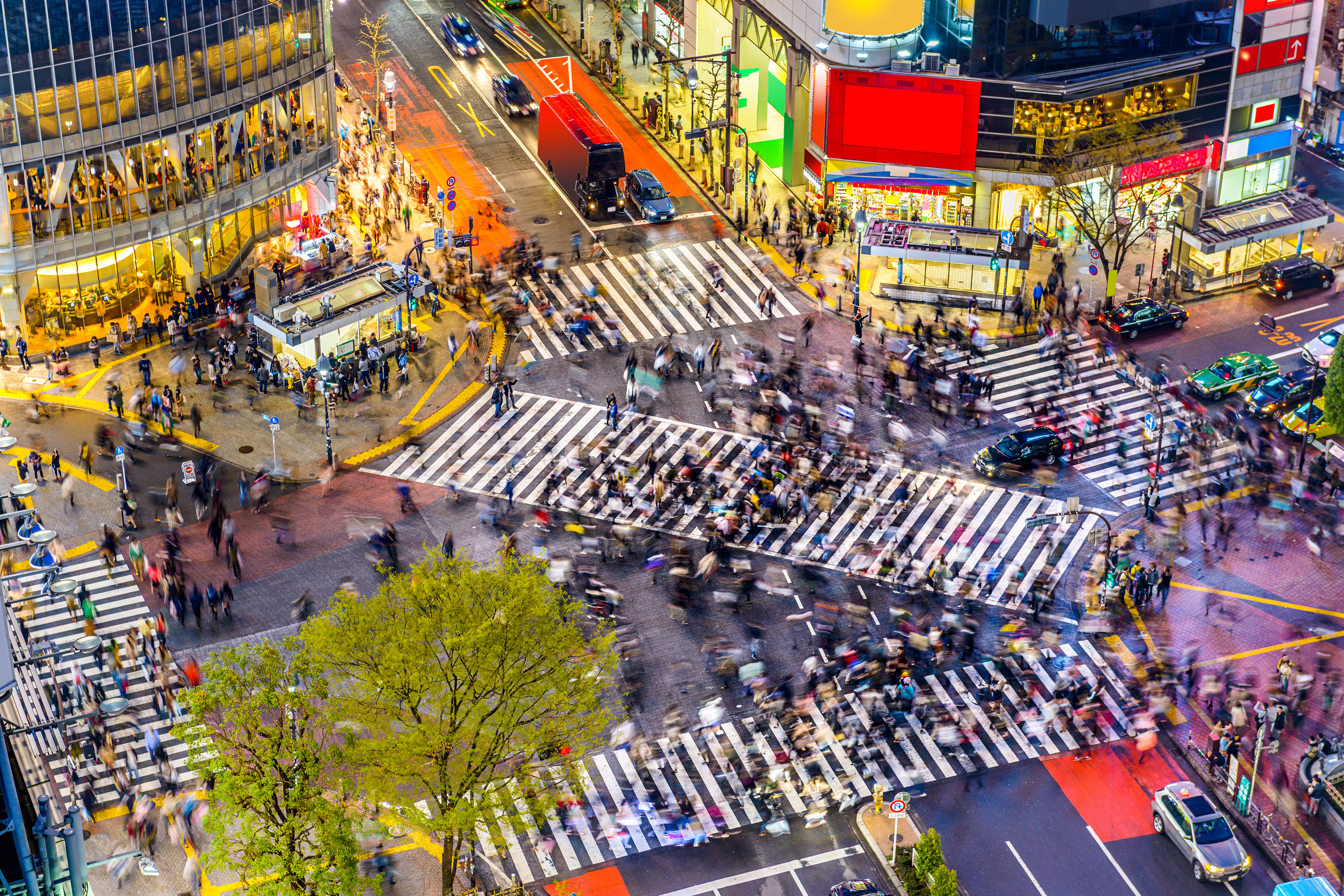 From Shibuya station渋谷駅から